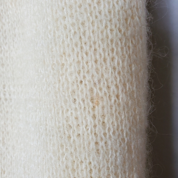 Vintage Y2K J.M Joss Mohair Wool Blend Womens Heavy Long Open Front Duster - Picture 12 of 12